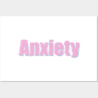 Anxiety Posters and Art